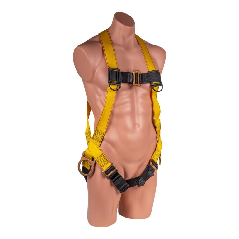 LSD Safety 3 pt. Full Body Harness with Mating Buckle Legs and Side D-rings - Image 2