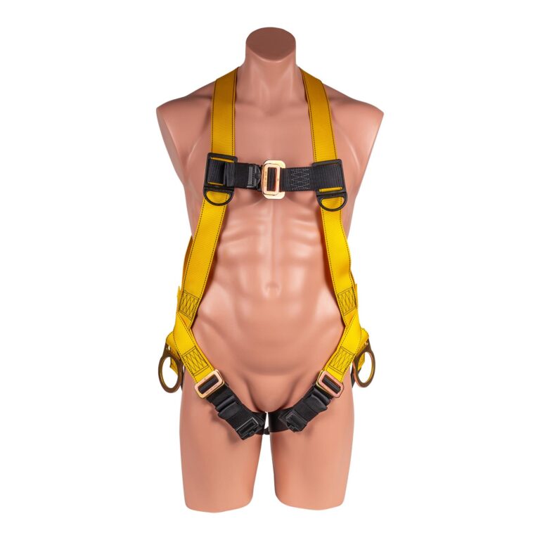 LSD Safety 3 pt. Full Body Harness with Mating Buckle Legs and Side D-rings