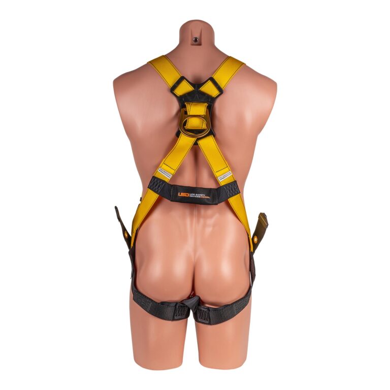 LSD Safety 5 pt. Full Body Harness with Tongue Buckle Legs - Image 5