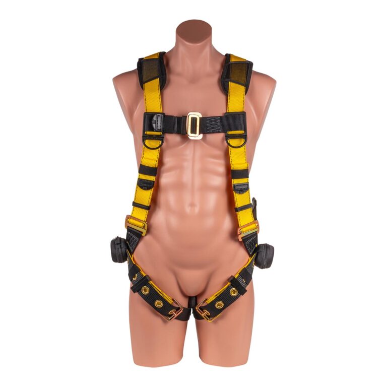 LSD Safety 5 pt. Full Body Harness with Tongue Buckle Legs, and Shoulder/Back Pads