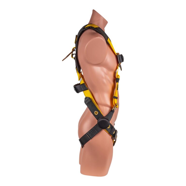 LSD Safety 5 pt. Full Body Harness with Tongue Buckle Legs, and Shoulder/Back Pads - Image 2