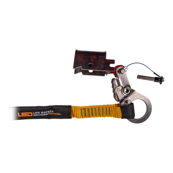 LSD Safety 3 ft. Lanyard with Openable Rope Grab (5/8" - 3/4" Rope Diameter) - Image 3