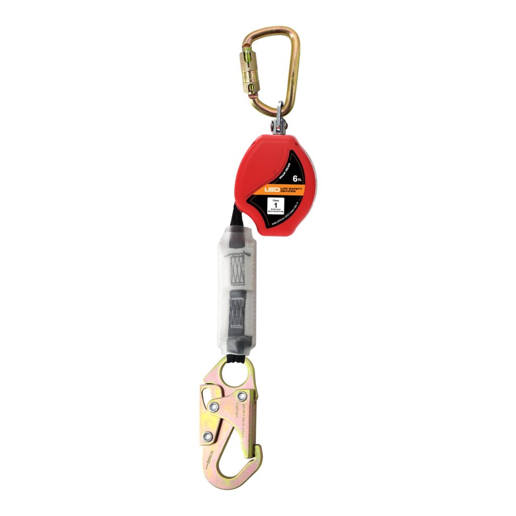 Lsd Safety LSD Safety 6 ft. Web SRL-P with 3/4” Hook – Life Safety Devices